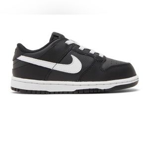 Nike Dunk Low - Black Panda - Toddler Size 7